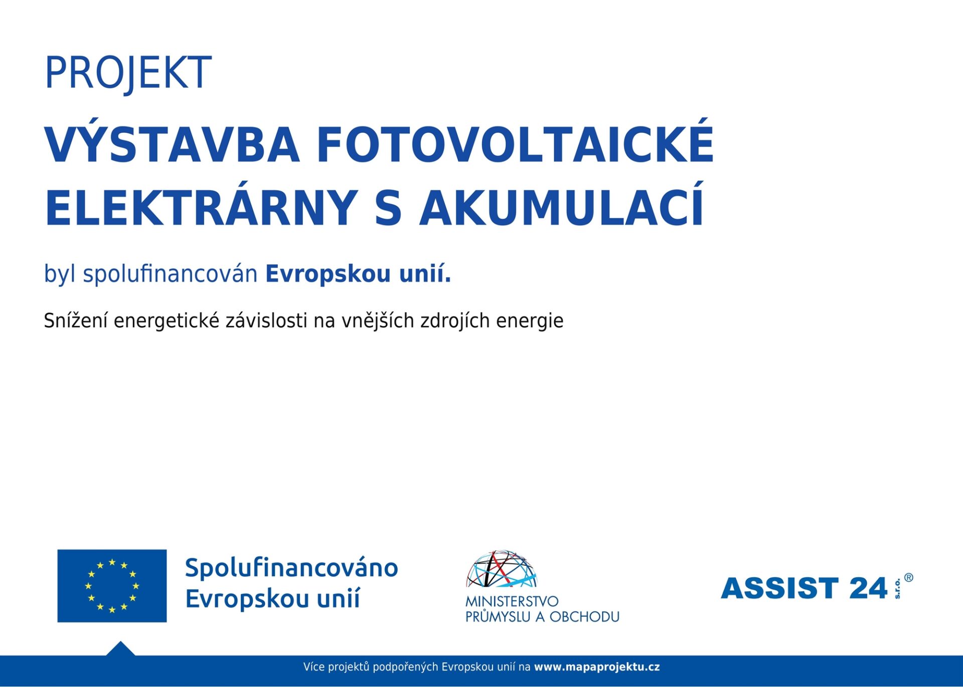 Výstavba fotovoltaické elektrárny s akumulací Výstavba fotovoltaické elektrárny s akumulací